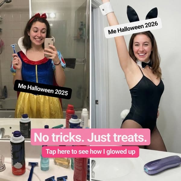 This year: arms up in every photo
