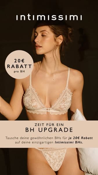 20€ Rabatt für dein BH Upgrade