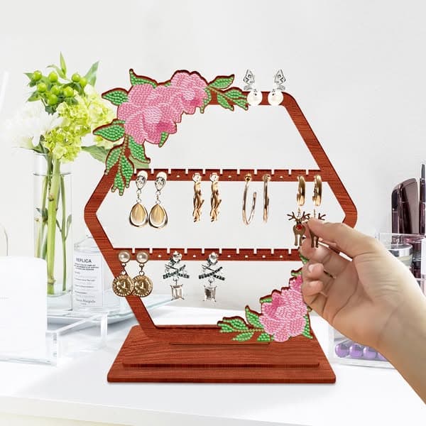 ✨DIY Diamond Painting Earring Holder Kit
