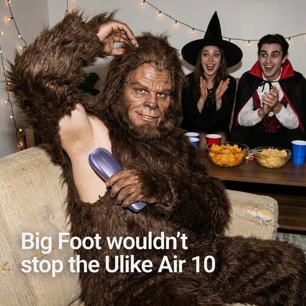 Leave the fur to Bigfoot