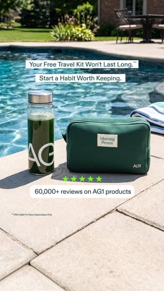 Free Travel Kit, Made for the Road**