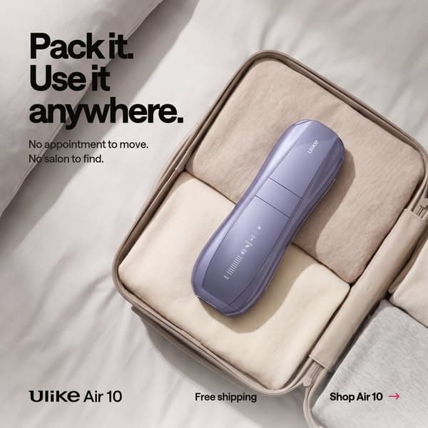 Say Goodbye to Hair - Shop Ulike Air10’s Fast & Painless Hair Removal Now!
