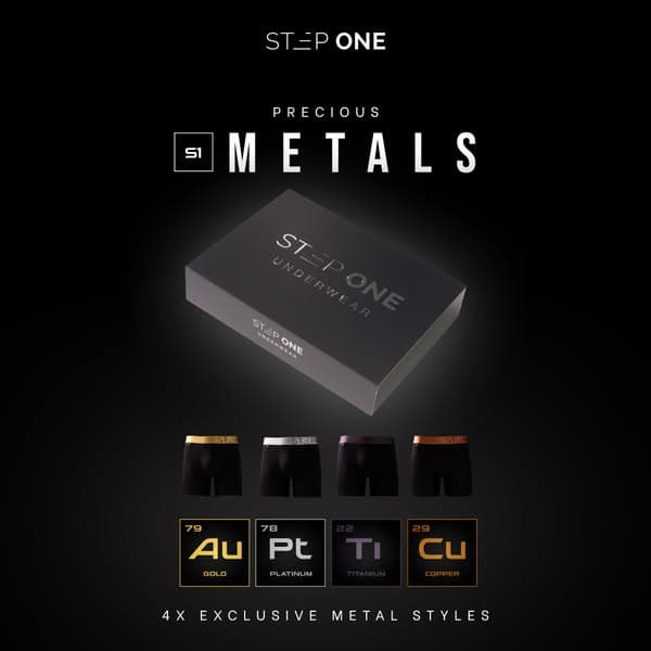 🔥 Precious Metals Boxers – Limited Drop