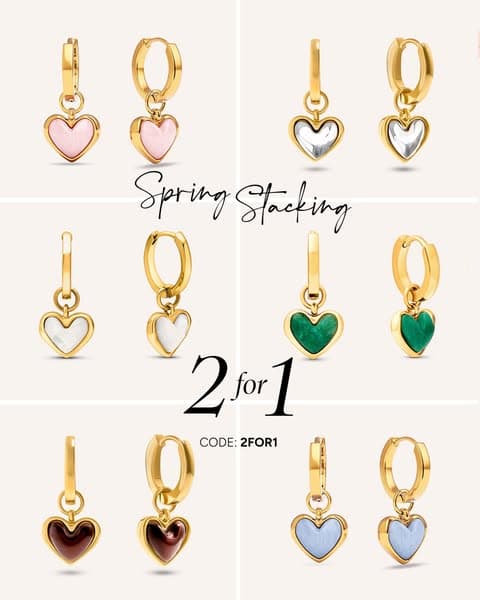 Spring Stacking | CODE: 2FOR1