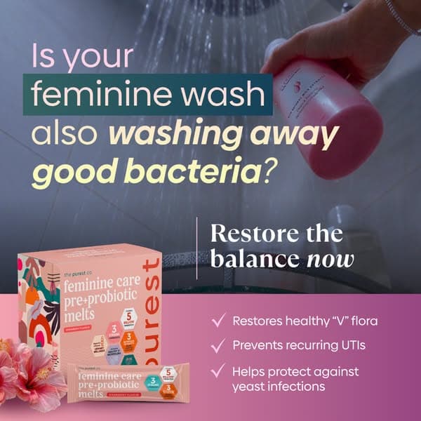 When your feminine wash washes away too much 🥲