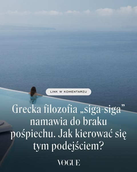 Grecka filozofia „siga-siga” namawia do braku pośpiechu. Jak zacząć kierować się tym podejściem?