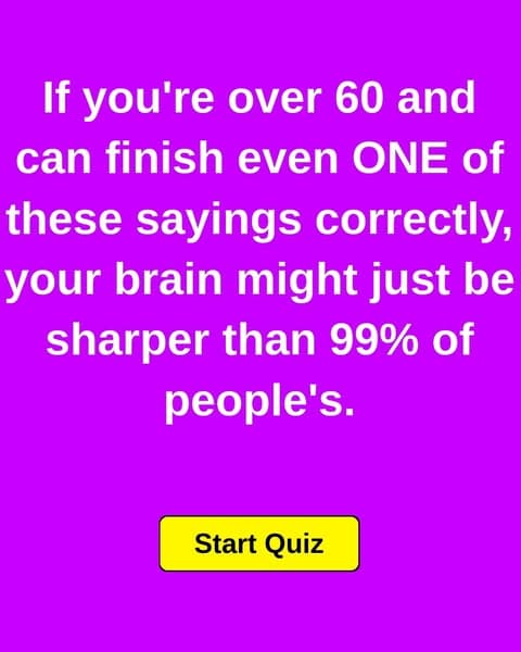 Phrase Frenzy: How Well Do You Know Common Sayings?