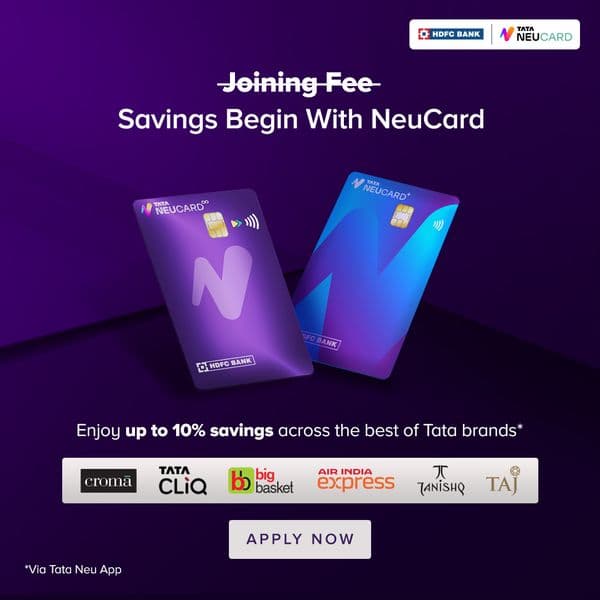 Save more with NeuCard💰