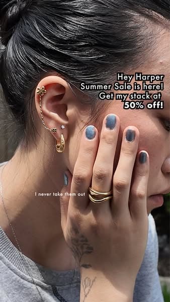 ☀️ @heyharper summer sale 50% off now💦✨