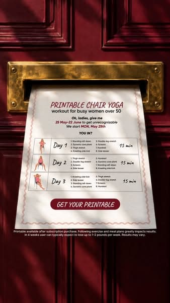 Start Chair Yoga routine