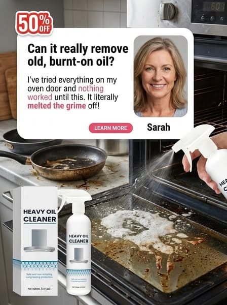 🧼 Say Goodbye to Stubborn Grease Stains