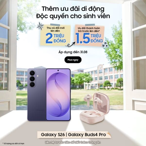 SIÊU ƯU ĐÃI SAMSUNG MỪNG MÙA TỰU TRƯỜNG