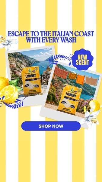 Escape to the Italian Coast with every wash