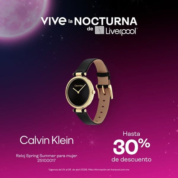 La Nocturna con Calvin Klein