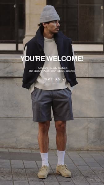 BACK IN STOCK | Quincy Pleated Short