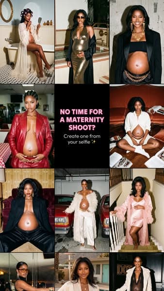 🔥 Perfect maternity photos in seconds