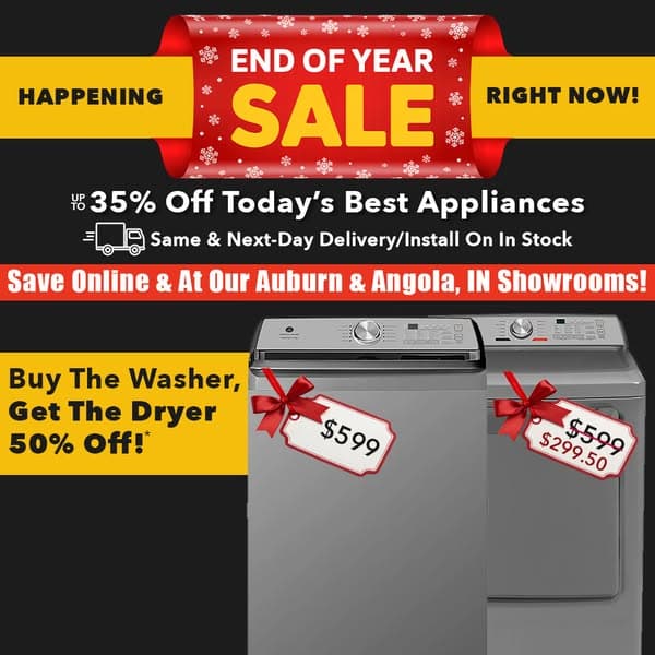 Last Chance To Save On Appliances In 2025! 🤩