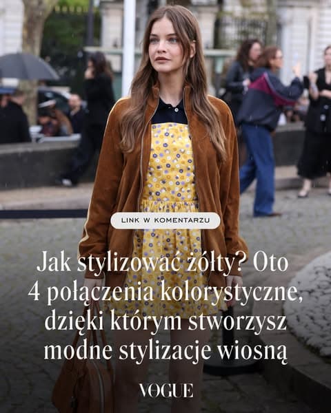 Jak stylizować żółty wiosną? Oto 4 połączenia kolorystyczne, dzięki którym stworzysz modne stylizacje