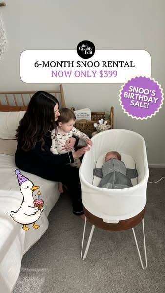 SNOO Bday Sale: 25% OFF Sleep Solutions