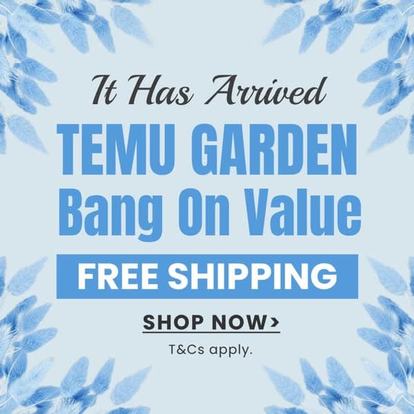 Garden Savings on Temu