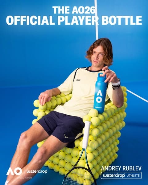 The Australian Open x waterdrop® Collection 💧