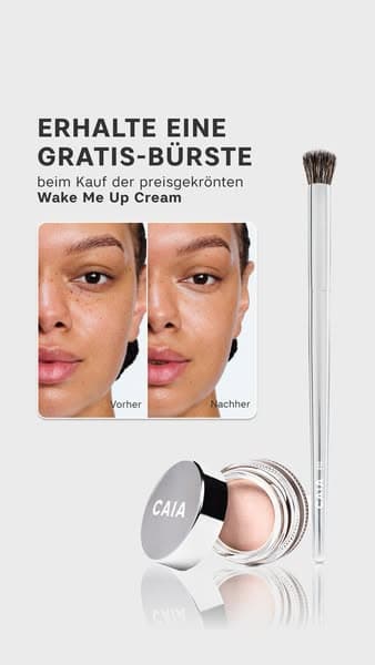Gratis-Pinsel zur Wake Me Up Cream 🌟