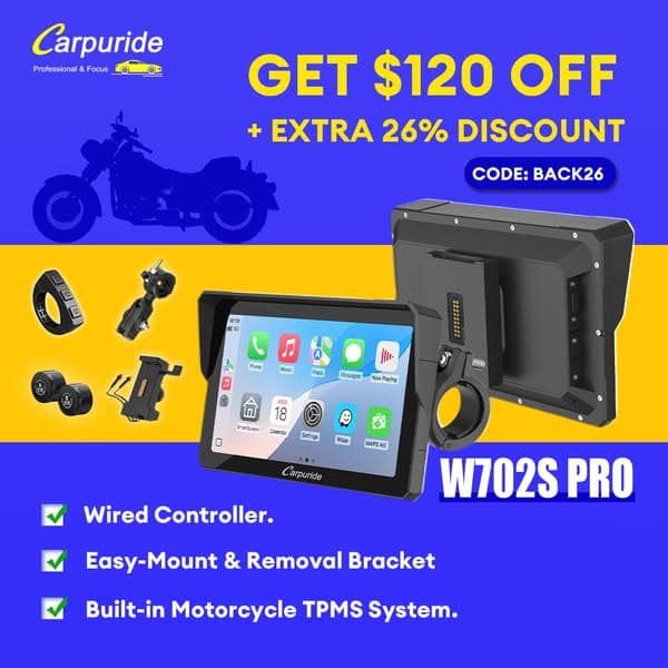 Smarter Riding Starts Here – W702S Pro 🏍️