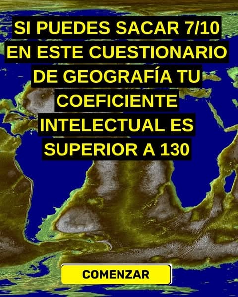 La mayoría de la gente no puede encontrar la mitad de estos lugares en un mapa, ¿y tú?