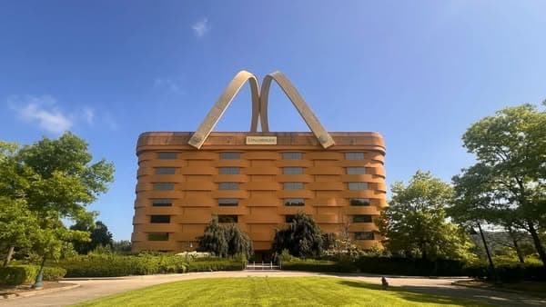 Inside the Longaberger basket building