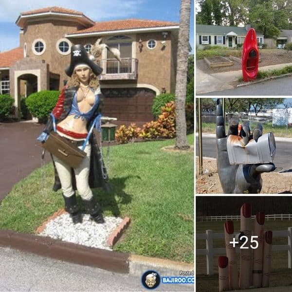 35+ Amusing And Aesthetic Mailboxes That Push The Envelope In Creativity