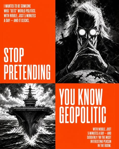 Learn Geopolitics the fun way! 🌎