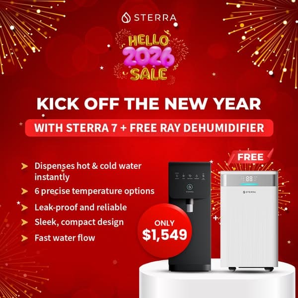 FREE Ray Dehumidifier with Sterra 7
