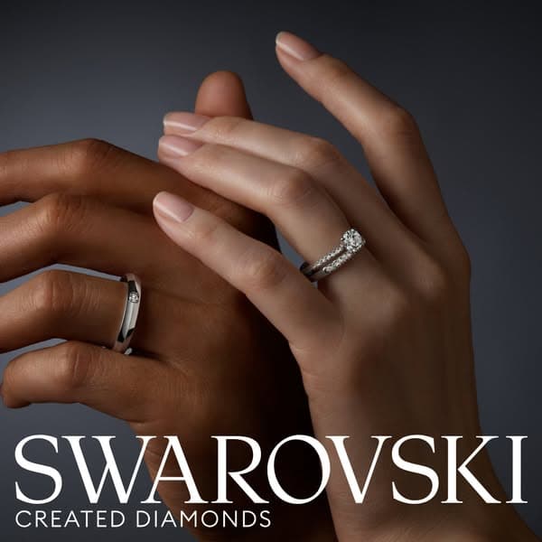 Coleção Octagon Swarovski Created Diamonds