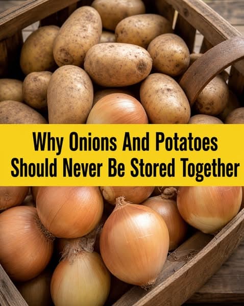 Why You Should Never Store Potatoes Near Your Onions
