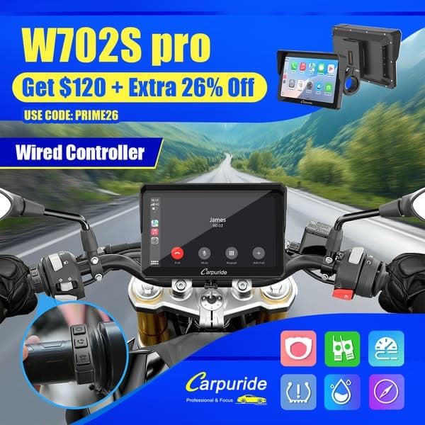 Smarter Riding Starts Here – W702S Pro 🏍️