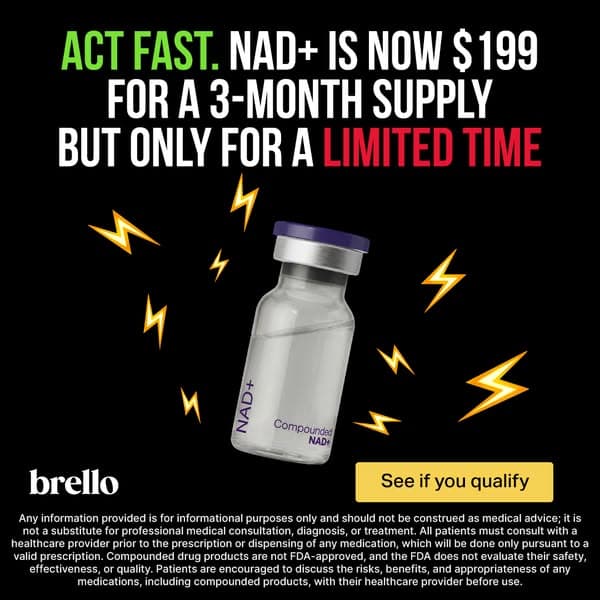 Compounded NAD+ (3 Months for $199)