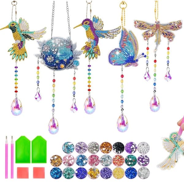 Shiny Diamond Painting Suncatcher Kit!✨