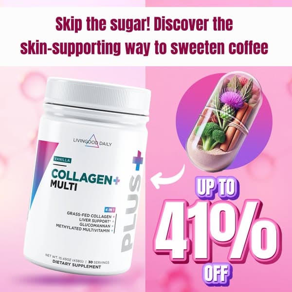 Up To 41% OFF The Livingood Daily Collagen + Multi