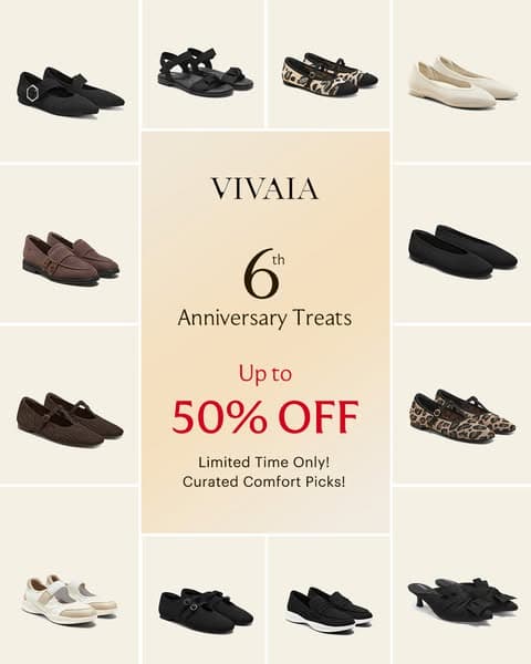 Clearance + Anniversary Savings