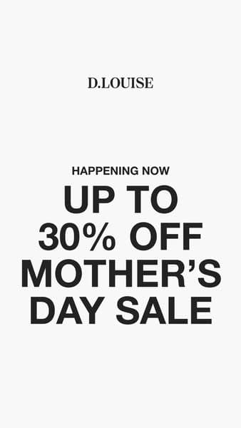 Up To 30% Off Mother's Day Sale
