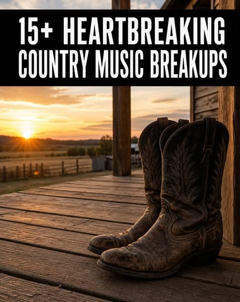 15+ Country Music Breakups That Still Sting Years Later