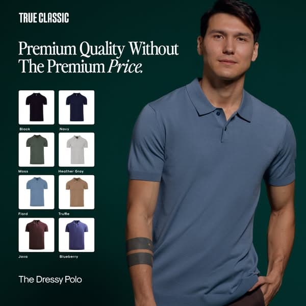 Premium Comfort. Everyday Polo. Fair Price.