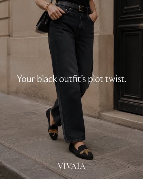 Black Outfit, Golden Spark