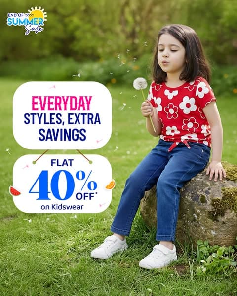 Flat 40% Off | Kids’ Fashion