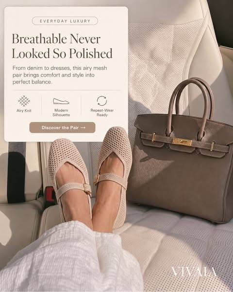 Breathable Never Looked So Polished.