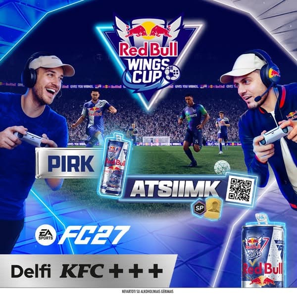 Pirk Red Bull 👉 Atsiimk in-game prizus