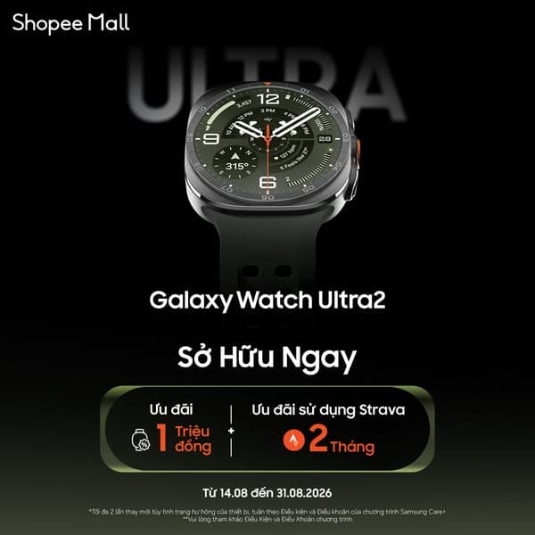Sở hữu Galaxy Watch Ultra2 mới
