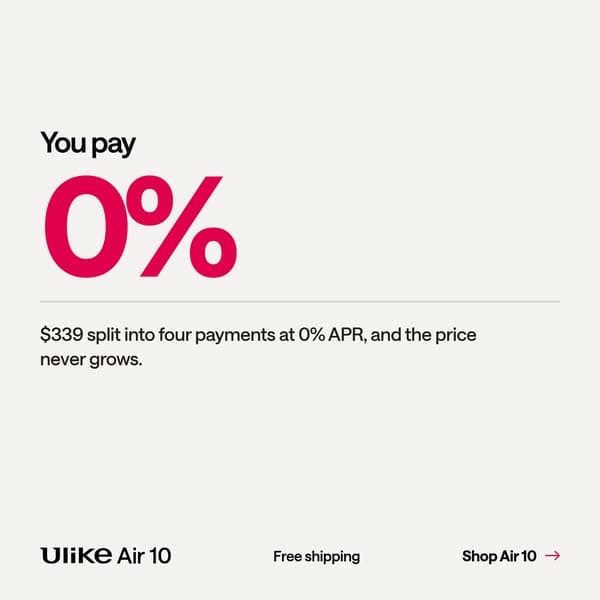 Say Goodbye to Hair - Shop Ulike Air10’s Fast & Painless Hair Removal Now!