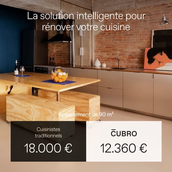 CUBRO : Cuisines modernes entièrement