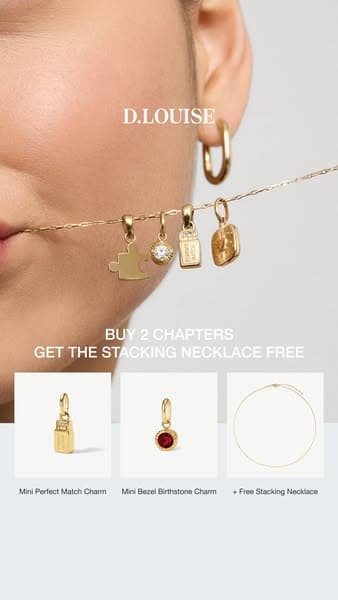 BUY 2 CHAPTERS. GET A FREE STACKING NECKLACE.
